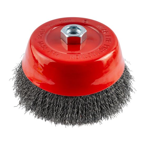 TORK CRAFT Wire Cup Brush Crimped Plain 150mmxm14 Bulk